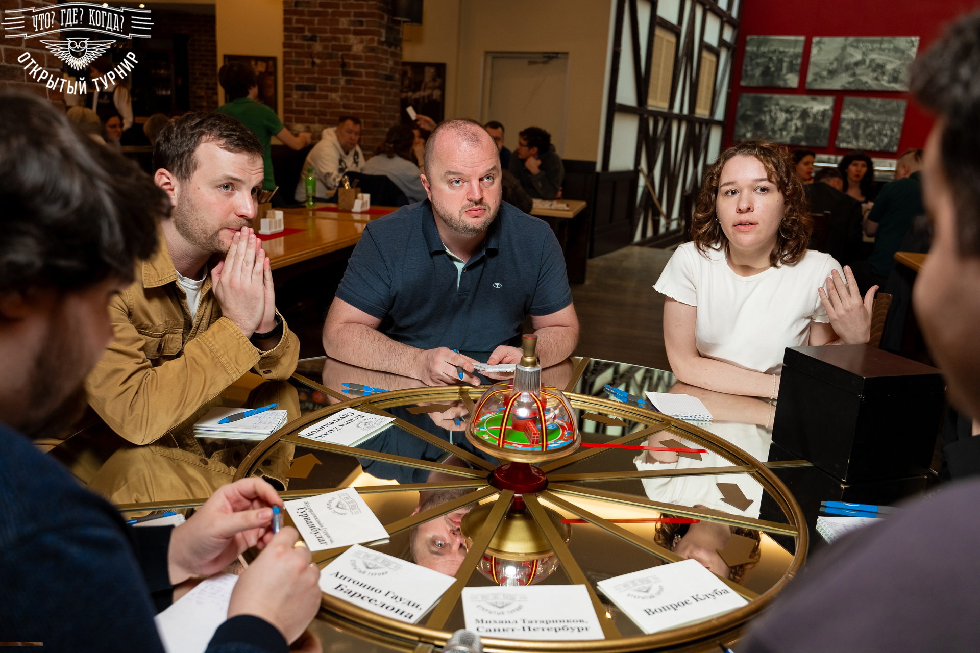 Квизы Открытый турнир "Что? Где? Когда?" СПб